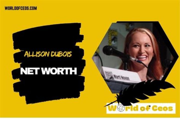 Allison Dubois Net Worth