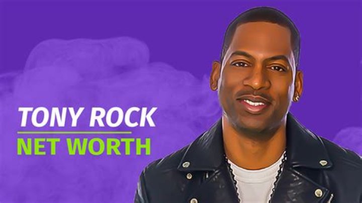 Tony Rock Net Worth